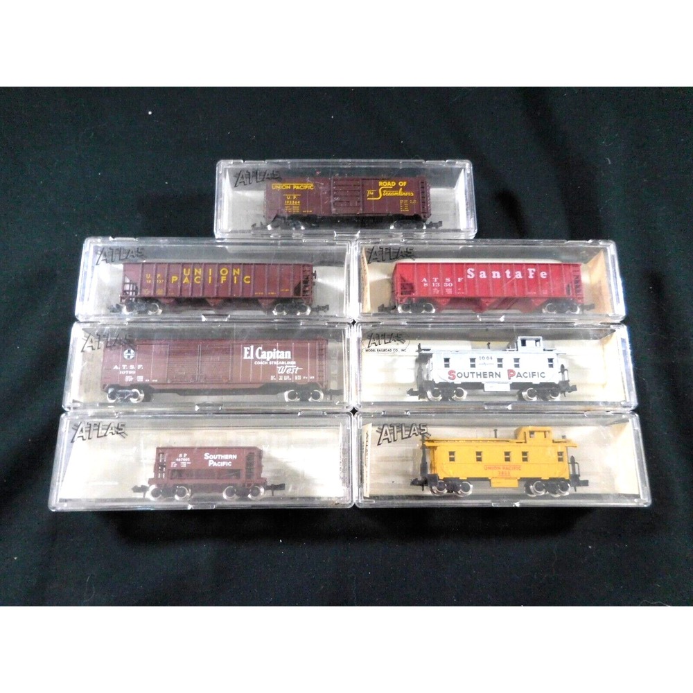Atlas N Scale Lot # 3263 3627 3420 3268‎ 3562 3218 3561 All New